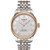 Tissot Orologio Tissot Le Locle Powermatic 80 T0064072203300 Automatico Acciaio Quandrante Bianco Cinturino Acciaio