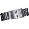 ROUREOX Bracciale Orologio Acciaio Massiccio Curvo Cinturino Metallo Fibbia Subacquea Braccialetto Ricambio 21mm Estensione per Longines Conquest-21mm