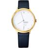 Mondaine Helvetica Light - Orologio con Cinturino Nero in Pelle per Uomo e Donna, MH1.L2211.LB, 38 MM.