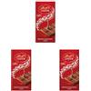 Lindt Lindor Tavoletta di Cioccolato Al Latte con Ripieno, Confezione da 300g