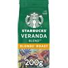 STARBUCKS Veranda Blend Caffè Macinato Tostatura Leggera 200g x 1 | Caffè Starbucks premium. Caffè tostato e macinato