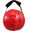 VALICLUD Sacco Pesi Fitness Rosso con Maniglia per Allenamento Portatile | Resistenza Delicata Sulle Articolazioni, PVC e Tessuto, per Muscoli Centrali e Spalle, Palestra Boxe