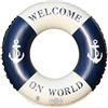 JUNBAOYYDS Anello di nuoto gonfiabile, Anello di Nuoto Gonfiabile Galleggiante Adulti, Salvagente Adulti in PVC con Valvola d'Aria, Anelli Gonfiabili Piscina Galleggiante, Aiuto al Nuoto
