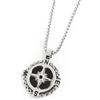 MARLU' COLLANA ROSA DEI VENTI - ARGENTO/ACCIAIO