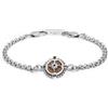 MARLU' BRACCIALE ROSA DEI VENTI - ARGENTO/ACCIAIO