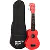 Monkey Loop Play Red Ukelele Soprano