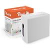 Peach Distruggidocumenti SuperSilent | ~40 dB silenzioso | 6 fogli | 9 litri/50 fogli | 4 x 38 mm dimensione delle particelle (P-4), A4 circa 400 particelle | funzionamento continuo 10 min | conforme