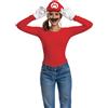 SUPER MARIO BROTHERS Kit di accessori di super mario adulto - include cappello, guanti e baffi, set completo per travestimento super mario