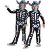 Disney Costume di stitch skeleton per bambini