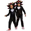 Sonic Costume di shadow tg. 7-8 anni