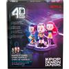 KPOP DEMON HUNTERS 4d build, puzzle 3d kpop demon hunters huntr/x chibi, rumi, zoey, mira, 12+