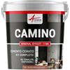 ARCANE INDUSTRIES Cemento Cerato Camino Alta Temperatura 2 m² (in 2 strati) Isatis Bianco | Resiste ad Alte Temperature, Uv e Calore, Aderisce Ai Supporti Lisci, Primer e Vernice Antimacchia - Arcane Industries