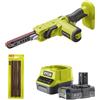 RYOBI Confezione RYOBI - Lima elettrica 18V OnePlus R18PF-0 - Kit 3 nastri abrasivi - 1 batteria 2.0Ah - 1 caricatore