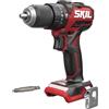 SKIL 3075CA - Trapano avvitatore a percussione compatto a batteria (20 V, motore brushless, mandrino da 13 mm, 60 Nm, 2 velocità, LED, Softgrip, senza fili, trapano a percussione, trapano) CD1E3075CA