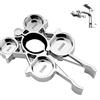 Noaxylic 12-in-1 Chiave Rompigetto Rubinetto Universale, Aeratore Chiave di Montaggio Universale, Set Chiaves Aeratore Rubinetto con 4 Rompigetto per Dimensione Dadi M18 M20 M22 M24