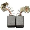 Buildalot Spazzole di carbone per Black & Decker KD975-6 x 9 x 11,5 mm | Carboncini per trapano | Con molla, cavo e connettore | Set da 2 | Rif. 569441-00, 90592921-01