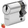 ABUS c83 N semicilindrica 10/40 verschiedenschliessend include 3 chiavi