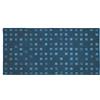 Comera Tappeto Bagno Assorbente in Cotone e Ciniglia Zulema 55x110 cm Avio, lavabile in lavatrice, Tappeti Moderni con fondo Antiscivolo