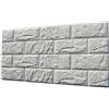 Sconosciuto 30 * 60cm Adesivo 3D Muro di Mattoni Pannello Autoadesiva Decalcomania Carta da Parati Bianco