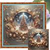 Generic Set completo per punto croce 14 CT Christmas Jesus, 40 x 40 cm, per principianti, decorazione da parete regalo