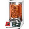 Tasofac Shawarma - Barbecue elettrico per kebab, fornello verticale in acciaio inox, 2800 W, 50-300 °C