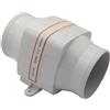 Moliuoly Marine Bilge Air Blower 12V/24V 4 pollici 270 CFM Ventilazione ultra | Camper Yacht Barche in plastica ABS per bianco Design compatto per la circolazione dell'aria fresca in spazi ristretti