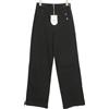 LIU JO Jeans Donna Lungo Vita Alta Gamba Larga Zip In Denim Nero W28