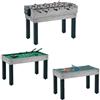 Garlando Multi 12 - Tavolo Multigioco 12 in 1 con Calcio Balilla, Biliardo, Ping Pong e Speed Hockey