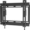 SLx Staffa da parete fissa sottile per TV da 23 a 43 pollici, profilo ultra basso 25 mm, max VESA 200 x 200, 30 kg, resistente supporto da parete per TV LED LCD con livella a bolla d'aria integrata e
