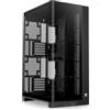 Thermaltake Geh Thermaltake CAPO X Super Tower Black retail (CA-12D-00S1WN-00) | Supporto doppio sistema, rete frontale ad alto flusso d'aria, pannello in vetro temperato da 4 mm, supporto radiatore da 420