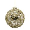 BIZZOTTO SFERA VETRO LUZ CHAMPAGNE D100