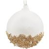 BIZZOTTO SFERA VETRO BRILL BIANCO D100