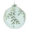 BIZZOTTO SFERA VETRO LEAFGLOW VERDE D100