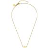 Purelei Collana con ciondolo a forma di angelo - Collana impermeabile in acciaio inox con simbolo fine, regolabile da 45 a 50 cm, disponibile in oro, argento o oro rosa