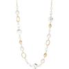 Dazylleco Collana lunga dorata da donna, con grandi perle di pietra, gioiello alla moda, regalo per la mamma