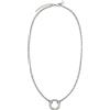 Purelei Resonance - Collana con charm in acciaio inox, regolabile, 40-45 cm | Collana con ciondolo, 15 mm, peso 10,8 g, placcato oro 14 carati, placcato oro rosa 18 carati, 3 varianti di materiale
