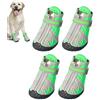 Générique Scarpe da esterno per cani, stivali per cani, set di 4 suole | Protezione per zampa di stivali per cani Protector