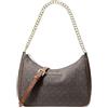 Michael Kors Jet Set Travel 35R6GTVC2B - Borsa a tracolla convertibile con logo firmato, colore: Marrone