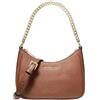 Michael Kors Jet Set Travel Small Pebbled Leather Convertible Crossbody Bag Luggage