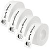 AXFEE 4 Rotoli Etichette Adesive Termiche, 15mm×6m Nastro Carta Etichetta | Nastro per Etichette Termiche, Continuo, Compatibile con Phomemo D32/D35/Q30/D30, per Case, Cucine, Uffici, Scuole-Bianco