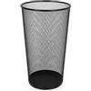 KORAT Portaombrelli in Metallo Nero a Rete, Porta Ombrelli da Terra Moderno, Contenitore Ombrelli per Ingresso Casa Ufficio, Cestino Portaombrelli con Base, Design Salvaspazio, 51 x 26,5 cm