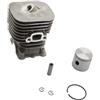 ZGLJSD Kit pistone Cilindro da 35 mm Adatto for Husqvarna 124C 125C 125L125LDX 128CD 128L 128LD 128LDX 128DJX