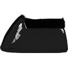 BBQ Plus Set di 3 piedini in ceramica rivestiti in feltro per griglie Kamado (Heavy Duty) - nero