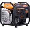 maXpeedingrods Generatore di Corrente Inverter 3200W Benzina 4 Tempi | con 2 Prese da 230 V Silenzioso e Leggero con Funzione Parallela come Unità di Emergenza per Garage Officina Cantiere