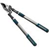 Prafor VERDE PER PASSIONE Troncarami Bypass cricchetto telescopica, 75 cm, Lama Acciaio/Teflon