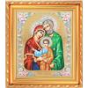 NKlaus - Sacra famiglia - icona nel telaio con vetro 21x18cm cristiano - iconografia 16584