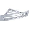 Gedy | Clip Portaoggetti Doccia Angolare in ABS, Finitura Cromata, Dimensioni 7,5 x 23 x 23 cm e Peso 0,242 kg