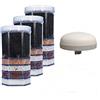 Acala Quell AcalaQuell® Mini Cartuccia Filtro Acqua Premium - Pacchetto Anno Incluso: 3 x Cartuccia Premium, 1 x Primius Acala Bio Filtro in Ceramica