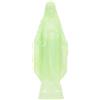 CORHAD Statuina Sacra Miniatura Verde Chiaro in Plastica, Luminosa | Base Piatta, Stabile e Poco Deformabile, per Giardino e Camera da Letto, Aspetto Creativo