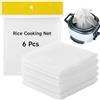 Generic Set di 6 retine per riso antiaderenti, resistenti al calore, per sushi, riso, riutilizzabili, per casa, campeggio, ristorante